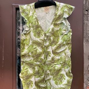 Tropical print Cha Ser romper